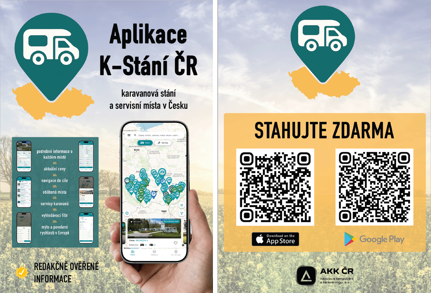 Mobilní aplikace K-Stání